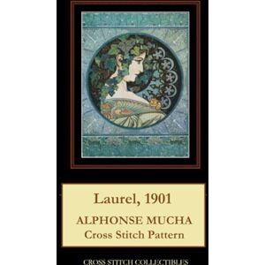 Ivy, 1901: Alphonse Mucha Cross Stitch Pattern Ivy, 1901: Alphonse Mucha Cross Stitch Pattern