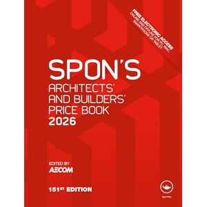 Spon's Architects' and Builders' Price Book 2026 (Spon's Price Books) Spon's Architects' and Builders' Price Book 2026 (Spon's Price Books)