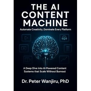 Wanjiru phd, Dr Peter K The AI Content Machine: Automate Creativity, Dominate Every Platform: A Deep Dive into AI-Powered Content Systems that Scale Without Burnout (The AI ... influence, wealth, and personal brand growth) Wanjiru phd, Dr Peter K The AI Content Machine: Automate Creativity, Dominate Every Platform: A Deep Dive into AI-Powered Content Systems that Scale Without Burnout (The AI ... influence, wealth, and personal brand growth)