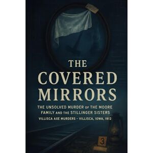 Mercer, Colin J. The Covered Mirrors: The Unsolved Murder of Moore Family and Stillinger Sisters, Villisca Axe Murders, Villisca, Iowa, 1912 Mercer, Colin J. The Covered Mirrors: The Unsolved Murder of Moore Family and Stillinger Sisters, Villisca Axe Murders, Villisca, Iowa, 1912