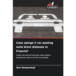 Romanchuk, Ihor Cosa spinge il car pooling sulle brevi distanze in Francia?: Impatto dei prezzi del carburante, delle condizioni atmosferiche e delle corsie HOV sul carpooling Romanchuk, Ihor Cosa spinge il car pooling sulle brevi distanze in Francia?: Impatto dei prezzi del carburante, delle condizioni atmosferiche e delle corsie HOV sul carpooling