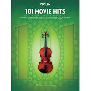 Various 101 Movie Hits – Violin Sheet Music Songbook Instrumental Folio for All Levels Includes My Heart Will Go On, Mission Impossible, Eye of the Tiger, The Pink Panther and More Various 101 Movie Hits – Violin Sheet Music Songbook Instrumental Folio for All Levels Includes My Heart Will Go On, Mission Impossible, Eye of the Tiger, The Pink Panther and More