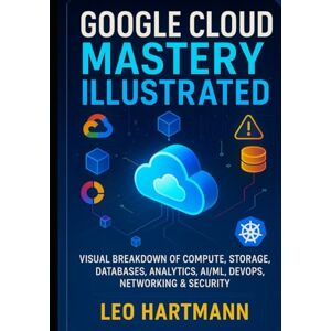 Hartmann, Leo Google Cloud Mastery Illustrated: Visual Breakdown of Compute, Storage, Databases, Analytics, AI/ML, DevOps, Networking & Security (Google Cloud Architecture Illustrated Series) Hartmann, Leo Google Cloud Mastery Illustrated: Visual Breakdown of Compute, Storage, Databases, Analytics, AI/ML, DevOps, Networking & Security (Google Cloud Architecture Illustrated Series)