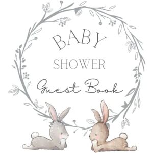 Press, Little Poppins Baby Shower Guest Book: Baby Shower Guest book with adorable bunny watermark to each page. One page for each guest to leave messages for the new parents and baby. Gift log tracker. Press, Little Poppins Baby Shower Guest Book: Baby Shower Guest book with adorable bunny watermark to each page. One page for each guest to leave messages for the new parents and baby. Gift log tracker.