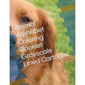 Solanky Animal Alphabet Coloring Booklet Grayscale Lined Cartoons Solanky Animal Alphabet Coloring Booklet Grayscale Lined Cartoons