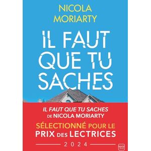 Moriarty, Nicola Il faut que tu saches Moriarty, Nicola Il faut que tu saches