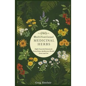 Sinclair, Greg Multifunctional medicinal herbs: Eight Powerful Botanicals Every Home Apothecary Should Grow and Use (The Story of Things) Sinclair, Greg Multifunctional medicinal herbs: Eight Powerful Botanicals Every Home Apothecary Should Grow and Use (The Story of Things)