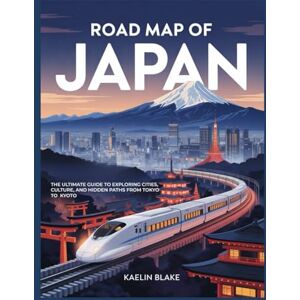 Blake, Kaelin ROAD MAP OF JAPAN: The Ultimate Guide to Exploring Cities, Culture, and Hidden Paths from Tokyo to Kyoto Blake, Kaelin ROAD MAP OF JAPAN: The Ultimate Guide to Exploring Cities, Culture, and Hidden Paths from Tokyo to Kyoto