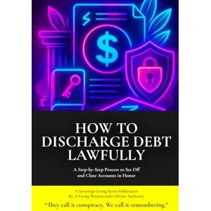 Under Divine Authority, A Living Woman How to Discharge Debt Lawfully: A Step-by-Step Process to Set Off and Close Accounts in Honor (A Sovereign Living Series Publication) Under Divine Authority, A Living Woman How to Discharge Debt Lawfully: A Step-by-Step Process to Set Off and Close Accounts in Honor (A Sovereign Living Series Publication)