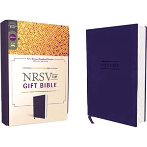 Zondervan NRSVue, Gift Bible, Leathersoft, Blue, Comfort Print: New Revised Standard Version, Gift Bible, Blue, Leathersoft, Comfort Print Zondervan NRSVue, Gift Bible, Leathersoft, Blue, Comfort Print: New Revised Standard Version, Gift Bible, Blue, Leathersoft, Comfort Print