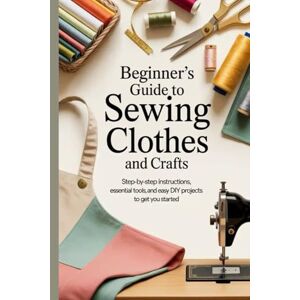 Samuel, Caleb Beginner’s Guide to Sewing Clothes and Crafts: Step-by-Step Instructions, Essential Tools, and Easy DIY Projects to Get You Started Samuel, Caleb Beginner’s Guide to Sewing Clothes and Crafts: Step-by-Step Instructions, Essential Tools, and Easy DIY Projects to Get You Started
