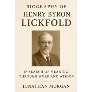 Morrgan, Jonathan Biography Of Henry Byron Lickfold: In Search Of Meaning Through Work and Wisdom Morrgan, Jonathan Biography Of Henry Byron Lickfold: In Search Of Meaning Through Work and Wisdom
