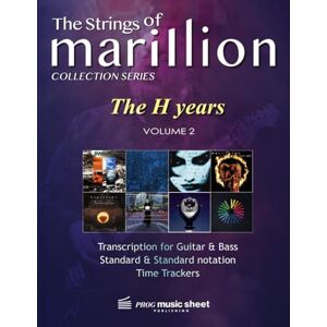 Rambeau, David Marillion THE H YEARS Volume 2: High quality transcription music sheet with Tablature For Guitar & Bass (COLLECTION) Rambeau, David Marillion THE H YEARS Volume 2: High quality transcription music sheet with Tablature For Guitar & Bass (COLLECTION)