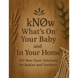 Gant, Jasmine kNOw What’s On Your Baby & In Your Home: A Mom’s Guide to Creating Non-Toxic Baby Care, Household Products, and Family Wellness Recipes at Home Gant, Jasmine kNOw What’s On Your Baby & In Your Home: A Mom’s Guide to Creating Non-Toxic Baby Care, Household Products, and Family Wellness Recipes at Home
