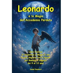 Rosehart, Daniel Leonardo e la Magia dell'Accademia Perduta: Libro Fantasy di Avventura e Magia in una Scuola Segreta tra le Nuvole per Bambini e Ragazzi dai 9 ai 12 anni Rosehart, Daniel Leonardo e la Magia dell'Accademia Perduta: Libro Fantasy di Avventura e Magia in una Scuola Segreta tra le Nuvole per Bambini e Ragazzi dai 9 ai 12 anni