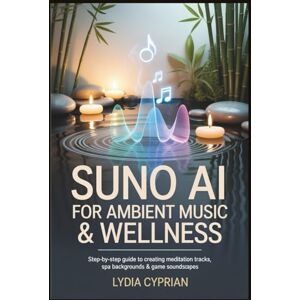 Cyprian, Lydia Suno AI for Ambient Music & Wellness: Step-by-step Guide to Creating Meditation Tracks, Spa Backgrounds & Game Soundscapes Cyprian, Lydia Suno AI for Ambient Music & Wellness: Step-by-step Guide to Creating Meditation Tracks, Spa Backgrounds & Game Soundscapes