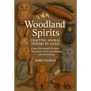 Cranford, Isolde Woodland Spirits: Crafting Animal Totems by Hand: Create Meaningful Designs That Unite Nature, Symbolism, and Storytelling Cranford, Isolde Woodland Spirits: Crafting Animal Totems by Hand: Create Meaningful Designs That Unite Nature, Symbolism, and Storytelling