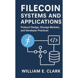 E Clark, William Filecoin Systems and Applications: Protocol Design, Storage Markets, and Developer Practices E Clark, William Filecoin Systems and Applications: Protocol Design, Storage Markets, and Developer Practices