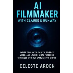 Arden, Celeste AI Filmmaker with Claude & Runway: Write Cinematic Scripts, Generate Video, and Launch Viral Faceless Channels Without Cameras or Crews Arden, Celeste AI Filmmaker with Claude & Runway: Write Cinematic Scripts, Generate Video, and Launch Viral Faceless Channels Without Cameras or Crews