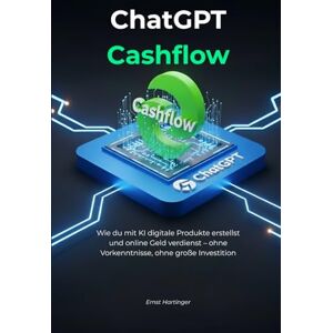 Hartinger, Ernst ChatGPT Cashflow: Wie du mit KI digitale Produkte erstellst und online Geld verdienst – ohne Vorkenntnisse, ohne große Investition (Digitales Einkommen Mastery) Hartinger, Ernst ChatGPT Cashflow: Wie du mit KI digitale Produkte erstellst und online Geld verdienst – ohne Vorkenntnisse, ohne große Investition (Digitales Einkommen Mastery)