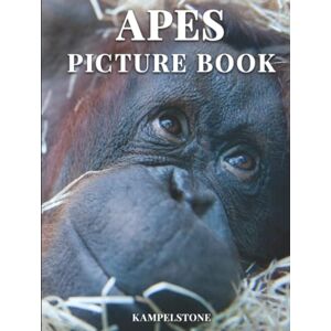 Kampelstone Apes Picture Book: 100 Cute Images of Apes Perfect Gift or Hardcover Coffee Table Book Kampelstone Apes Picture Book: 100 Cute Images of Apes Perfect Gift or Hardcover Coffee Table Book