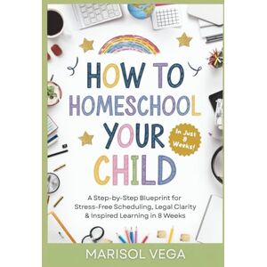 Vega+ How to Homeschool Your Child: A Step-by-Step Blueprint for Stress-Free Scheduling, Legal Clarity & Inspired Learning in 8 Weeks Vega+ How to Homeschool Your Child: A Step-by-Step Blueprint for Stress-Free Scheduling, Legal Clarity & Inspired Learning in 8 Weeks