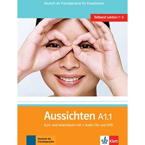 AA.VV AUSSICHTEN A1.1 ALUMNO EJERCICIOS 2 CD DVD: Kurs- und Arbeitsbuch A1.1 & Audio-CDs (2) & DVD AA.VV AUSSICHTEN A1.1 ALUMNO EJERCICIOS 2 CD DVD: Kurs- und Arbeitsbuch A1.1 & Audio-CDs (2) & DVD