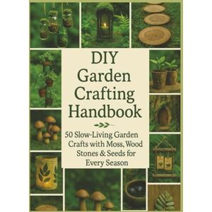 Alamad, Omar S. DIY Garden Crafting Handbook: 50 Slow-Living Garden Crafts with Moss, Wood. Stones and Seeds for Every Season (DIY Crafts) Alamad, Omar S. DIY Garden Crafting Handbook: 50 Slow-Living Garden Crafts with Moss, Wood. Stones and Seeds for Every Season (DIY Crafts)