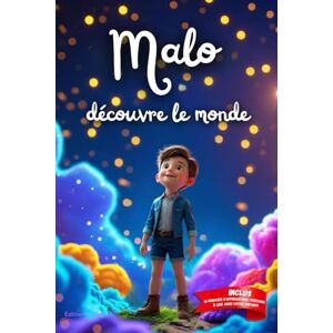 CDM, Editions Malo découvre le monde: Livre personnalisé, histoire magique, affirmations positives, éveil et émerveillement, moment en famille, confiance en soi, ... paisible : Malo découvre le monde CDM, Editions Malo découvre le monde: Livre personnalisé, histoire magique, affirmations positives, éveil et émerveillement, moment en famille, confiance en soi, ... paisible : Malo découvre le monde