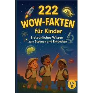 Trajon, Lena 222 Wow-Fakten für Kinder: Das witzige Entdeckerbuch zum Staunen, Kichern & Weitererzählen – das perfekte Geschenk ab 8 Trajon, Lena 222 Wow-Fakten für Kinder: Das witzige Entdeckerbuch zum Staunen, Kichern & Weitererzählen – das perfekte Geschenk ab 8