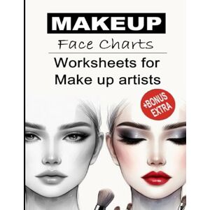 Petrucci, Simona Makeup Face Chart Workbook & Worksheets for Makeup artists: Multicultural Female and Male Face Coloring Tables Workbook for Makeup Artists Blank ... Drawings to color. Pencil drawing faces Petrucci, Simona Makeup Face Chart Workbook & Worksheets for Makeup artists: Multicultural Female and Male Face Coloring Tables Workbook for Makeup Artists Blank ... Drawings to color. Pencil drawing faces