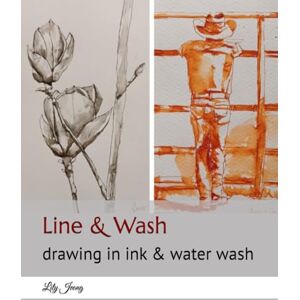 Jeong, Lily Line & Wash: drawing in ink & water wash Jeong, Lily Line & Wash: drawing in ink & water wash