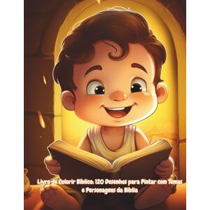 Blank, Sammy Livro de Colorir Bíblico: 120 Desenhos para Pintar Blank, Sammy Livro de Colorir Bíblico: 120 Desenhos para Pintar