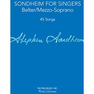 Stephen Sondheim Sondheim for Singers. Vocal And Piano.: 45 Songs Stephen Sondheim Sondheim for Singers. Vocal And Piano.: 45 Songs