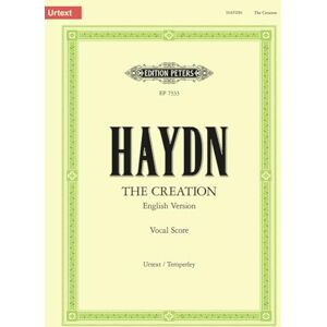 Joseph Haydn Haydn: The Creation (Vocal Score) (EP7333) Joseph Haydn Haydn: The Creation (Vocal Score) (EP7333)