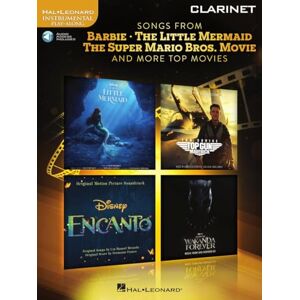 Various Songs from Barbie, The Little Mermaid. Clarinet Solo. Includes Audio Online: The Super Mario Bros. Movie, and More Top Movies for Clarinet Various Songs from Barbie, The Little Mermaid. Clarinet Solo. Includes Audio Online: The Super Mario Bros. Movie, and More Top Movies for Clarinet