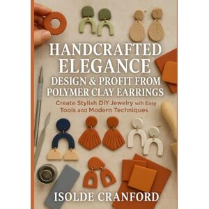 Cranford, Isolde Handcrafted Elegance: Design & Profit from Polymer Clay Earrings: Create Stylish DIY Jewelry with Easy Tools and Modern Techniques Cranford, Isolde Handcrafted Elegance: Design & Profit from Polymer Clay Earrings: Create Stylish DIY Jewelry with Easy Tools and Modern Techniques