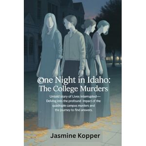 Kopper, Jasmine One Night in Idaho: The College Murders: Untold Story Of Lives Interrupted-Delving into the profound impact of the quadruple campus murders and the journey to find answers. Kopper, Jasmine One Night in Idaho: The College Murders: Untold Story Of Lives Interrupted-Delving into the profound impact of the quadruple campus murders and the journey to find answers.