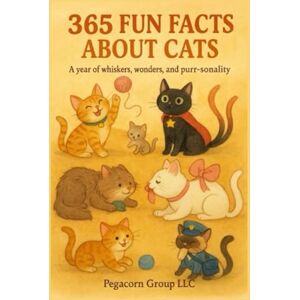 Group LLC, Pegacorn 365 FUN FACTS ABOUT CATS: A year of wonder, whiskers and purr-sonality Group LLC, Pegacorn 365 FUN FACTS ABOUT CATS: A year of wonder, whiskers and purr-sonality