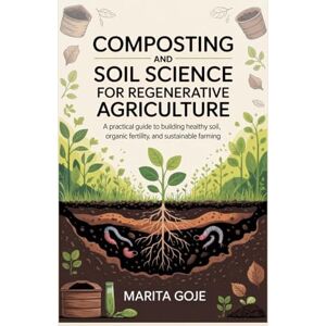 Goje, Marita COMPOSTING AND SOIL SCIENCE FOR REGENERATIVE AGRICULTURE: A Practical Guide to Building Healthy Soil, Organic Fertility, and Sustainable Farming Goje, Marita COMPOSTING AND SOIL SCIENCE FOR REGENERATIVE AGRICULTURE: A Practical Guide to Building Healthy Soil, Organic Fertility, and Sustainable Farming