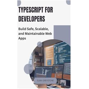 Greystone, Elian TypeScript for Developers: Build Safe, Scalable, and Maintainable Web Apps Greystone, Elian TypeScript for Developers: Build Safe, Scalable, and Maintainable Web Apps