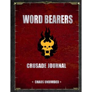Books, LouMae Word Bearers Crusade Journal Chaos Undivided: Battle Tracker WH 40K Game Planner Books, LouMae Word Bearers Crusade Journal Chaos Undivided: Battle Tracker WH 40K Game Planner