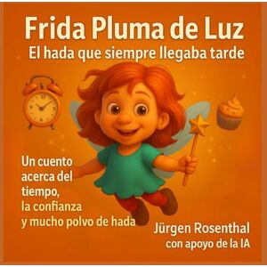 Rosenthal, Jürgen Frida Pluma de Luz – El hada que siempre llegaba tarde: Un cuento acerca del tiempo, la confianza y mucho polvo de hada Rosenthal, Jürgen Frida Pluma de Luz – El hada que siempre llegaba tarde: Un cuento acerca del tiempo, la confianza y mucho polvo de hada