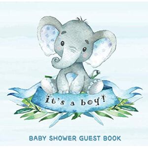 Aunt Meg and Me Journals Baby Shower Guest Book: It's a Boy: Baby Elephant Guestbook + BONUS Gift Tracker Log and Keepsake Pages Advice for Parents Sign-In Blue with Grey Little Peanut Aunt Meg and Me Journals Baby Shower Guest Book: It's a Boy: Baby Elephant Guestbook + BONUS Gift Tracker Log and Keepsake Pages Advice for Parents Sign-In Blue with Grey Little Peanut