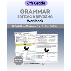 Sultzer, Angela 6th Grade STAAR Editing & Revising Workbook Test-Prep Grammar Practice for Summer Learning & ELA Success:: Boost Grammar Confidence in Just 10 Minutes a Day. Prefect for STAAR ELA Test Prep. Sultzer, Angela 6th Grade STAAR Editing & Revising Workbook Test-Prep Grammar Practice for Summer Learning & ELA Success:: Boost Grammar Confidence in Just 10 Minutes a Day. Prefect for STAAR ELA Test Prep.