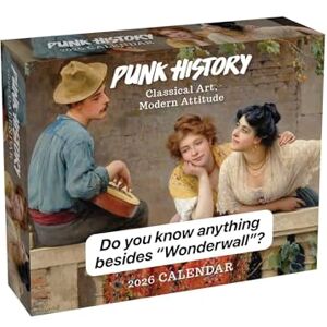 Roberts Punk History 2026 Day-to-Day Calendar: Classical Art, Modern Attitude Roberts Punk History 2026 Day-to-Day Calendar: Classical Art, Modern Attitude