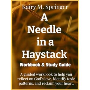 Springer, Kairy A Needle in a Haystack: Workbook & Study Guide: A guided workbook to help you reflect on God’s love, identify toxic patterns, and reclaim your heart. Springer, Kairy A Needle in a Haystack: Workbook & Study Guide: A guided workbook to help you reflect on God’s love, identify toxic patterns, and reclaim your heart.