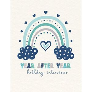 Design, Dadamilla Year after Year Birthday Interviews: Memory book of your son from birth to his 18th birthday. Collect his thoughts, dreams, preferences, drawings and everything about him. Color edition! Design, Dadamilla Year after Year Birthday Interviews: Memory book of your son from birth to his 18th birthday. Collect his thoughts, dreams, preferences, drawings and everything about him. Color edition!