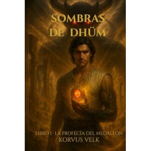 Velk, Korvus SOMBRAS DE DHÜM: LIBRO I — LA PROFECÍA DEL MEDALLÓN Velk, Korvus SOMBRAS DE DHÜM: LIBRO I — LA PROFECÍA DEL MEDALLÓN