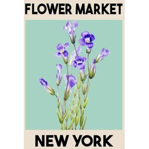 Papers, Blanked FLOWER MARKET NEW YORK / Stackable Decorative Book for Coffee Tables and Bookshelves / Interior Design and Home Décor. (The Floral Gallery) Papers, Blanked FLOWER MARKET NEW YORK / Stackable Decorative Book for Coffee Tables and Bookshelves / Interior Design and Home Décor. (The Floral Gallery)